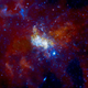 Illustration for article titled The Black Hole At The Center Of Our Galaxy Is Wreathed In Stolen Starlight
